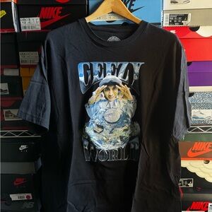 Geezy World Black Graphic Tee